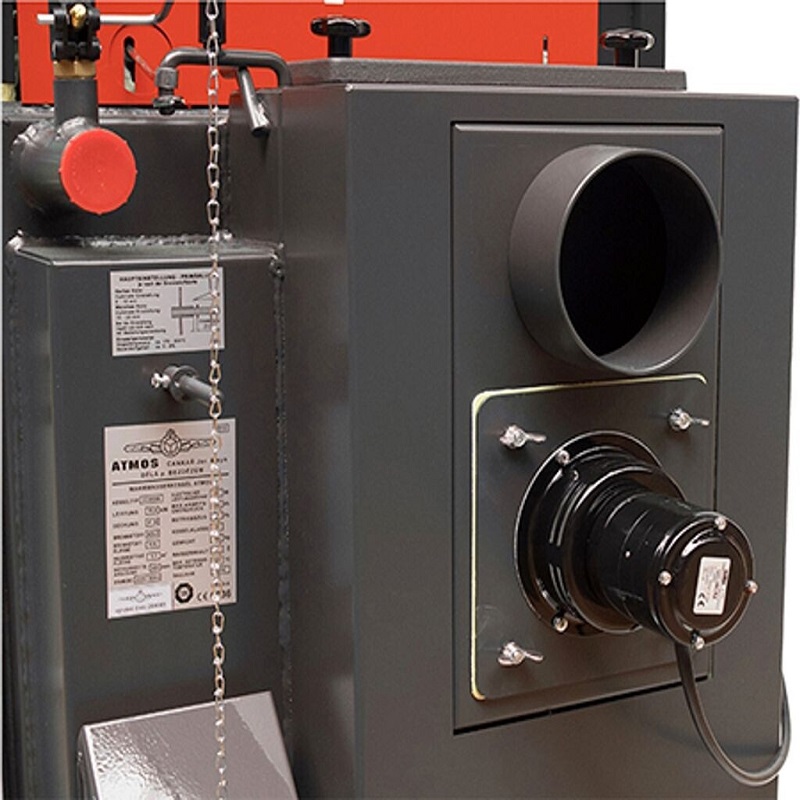 Atmos Holzvergaserkessel GS15, 15 kW - für Brennholz bis 250 mm Länge2