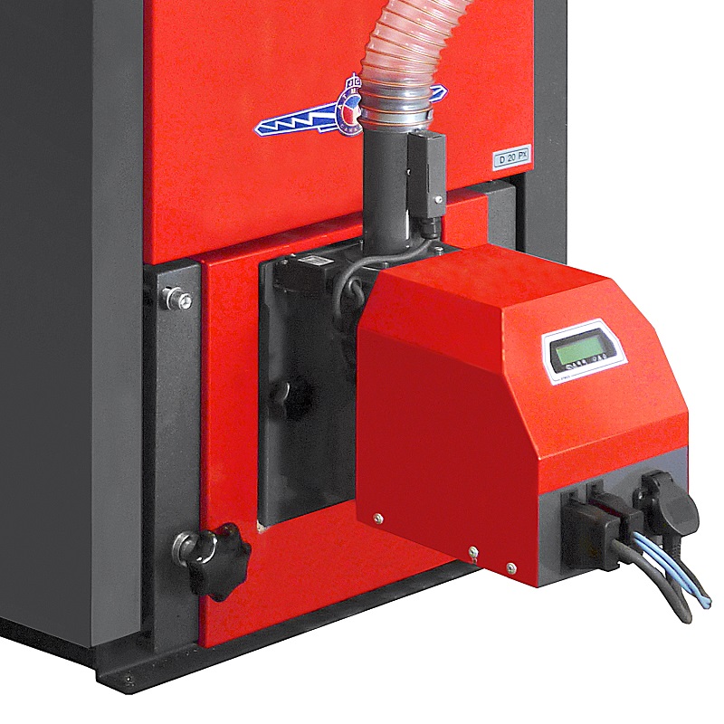Atmos PX10 Pelletkessel, 3-10 kW, platzsparend, kurze Förderschnecke3