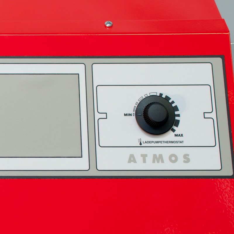 Atmos Pelletkessel P14, 14 kW, mit Fronthaube und A25 Pelletbrenner5