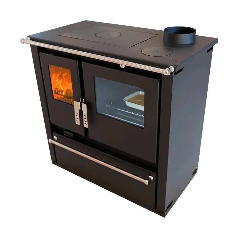 ETNA Mervio XL Inox Holzofen - 7,7 kW, Edelstahlofen für effizientes Heizen2
