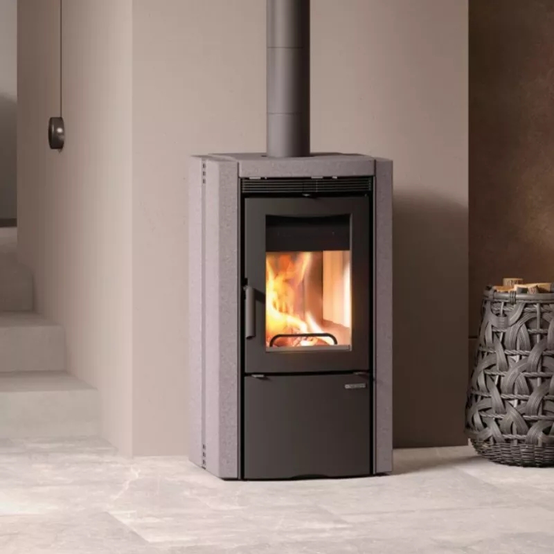 Holzofen Ester 5.0 Pierre Vulcan - 8 kW - La Nordica1