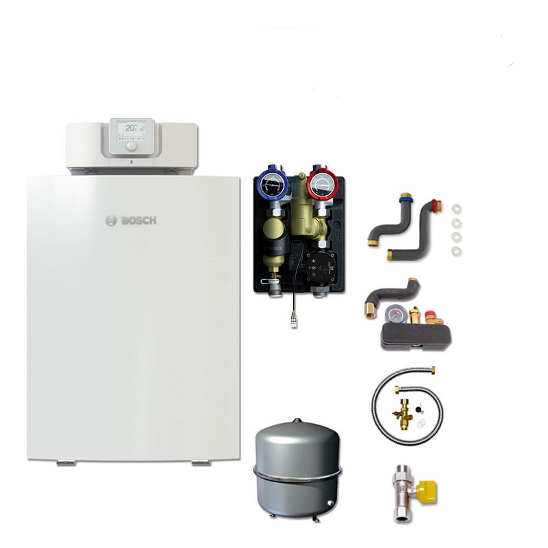 Junkers Bosch GC7F01 Gaskessel GC7000F 15 kW mit HS25/6 MSL