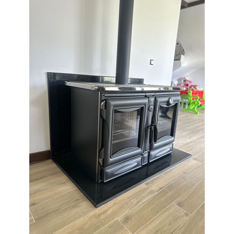 La Nordica Alaska V16 Holzofen - 12 kW, leistungsstarker Ofen für Kochen2