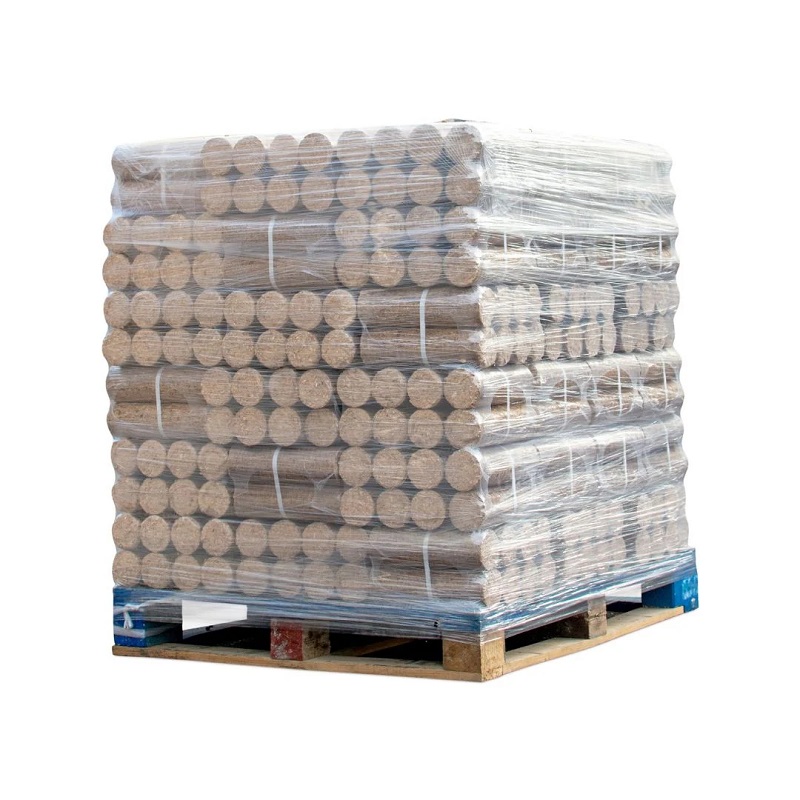 Premium verdichtetes Holz – Palette mit 80 Kartons à 6 Scheite Premium verdichtetes Holz – Palette mit 80 Kartons à 6 Scheite