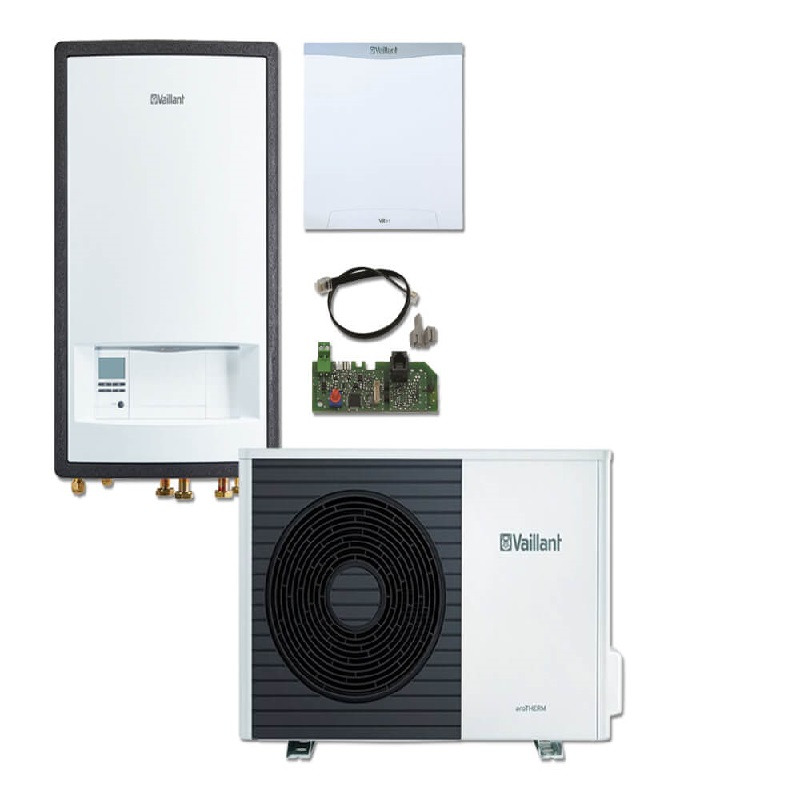 Vaillant Set aroTHERM Split VWL 555 AS S2 mit VWL 575 IS, Hybridsystem Vaillant Set aroTHERM Split VWL 55/5 AS S2 mit VWL 57/5 IS, Hybridsystem