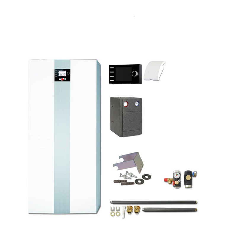 Wolf TGB-2-20 Gasbrennwertkessel 20 kW mit Anschluss-Set BM-2 für Heizkreis Wolf TGB-2-20 Gasbrennwertkessel 20 kW mit Anschluss-Set BM-2 für Heizkreis